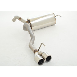 Sport exhaust silencer Chevrolet Orlando - ECE approval (970920T-X)