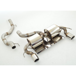 76mm Sport duplex exhaust (stainless steel) - ECE approval (971106TD-X3-X)