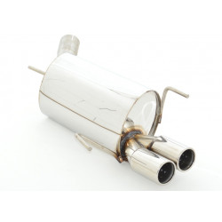 Sport exhaust silencer Opel Corsa C - ECE approval (971134-x)