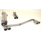 Izpušni sistemi Friedrich Motorsport Duplex Sport exhaust silencer Opel Omega B - ECE approval (971143D-x) | race-shop.si