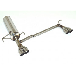 Duplex Sport exhaust silencer Opel Astra H Caravan - ECE approval (971160D-x)