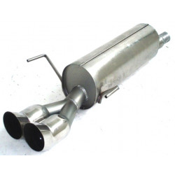 Sport exhaust silencer Opel Astra H - ECE approval (971167-X)