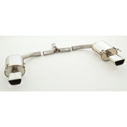 Duplex Sport exhaust silencer Opel Vectra C - ECE approval (971175TD-x)