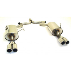 Duplex Sport exhaust silencer Opel Vectra C - ECE approval (971176TD-x)