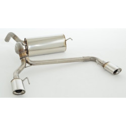Duplex Sport exhaust silencer Opel Zafira Tourer - ECE approval (971178TD-X)