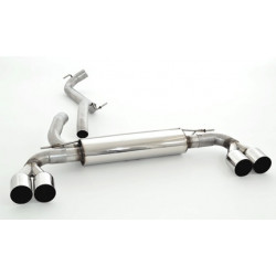 Duplex Sport exhaust silencer Ford Focus III DYB - ECE approval (971202D-X)