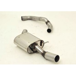 Sport exhaust silencer Ford Mondeo (BA7) - ECE approval (971227B-X)