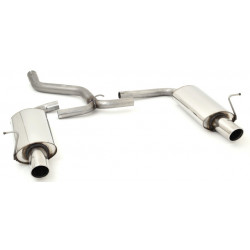 Duplex Sport exhaust silencer Ford Mondeo (B4Y/B5Y) - ECE approval (971230D-X)