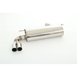 76mm Sport exhaust silencer (stainless steel) - ECE approval (971367-X3-X)