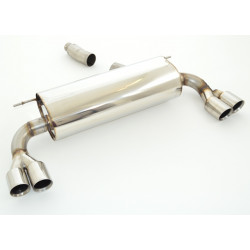 Sport duplex exhaust (stainless steel) - ECE approval (971367AD-X)