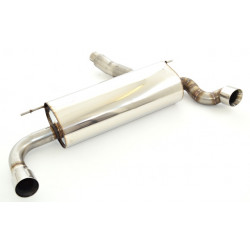 76mm Sport duplex exhaust (stainless steel) - ECE approval (971367AD-X3-X)