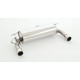 Izpušni sistemi Friedrich Motorsport 76mm Sport duplex exhaust (stainless steel) - ECE approval (971368D-X3-X) | race-shop.si