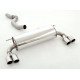 Izpušni sistemi Friedrich Motorsport 76mm Sport duplex exhaust (stainless steel) - ECE approval (971369AMD-X3-X) | race-shop.si