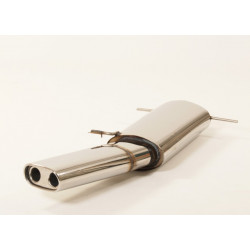 Sport exhaust silencer VW Scirocco II - ECE approval (971401CS-x)