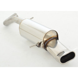 Sport exhaust silencer VW Fox - ECE approval (971404-x)