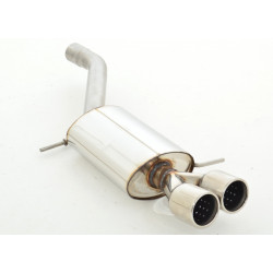 Sport exhaust silencer VW Passat 3C B6 - ECE approval (971416-X)