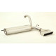 Izpušni sistemi Friedrich Motorsport Sport exhaust silencer Peugeot 107 - ECE approval (971505-x) | race-shop.si