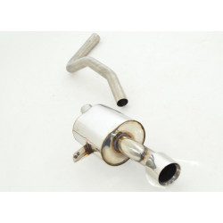 Sport exhaust silencer Renault Megane III (Typ Z) - ECE approval (971911-X)