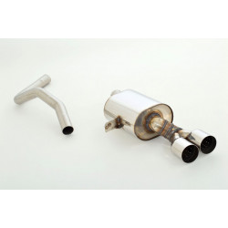 Sport exhaust silencer Renault Megane III (Typ Z) - ECE approval (971911T-X)