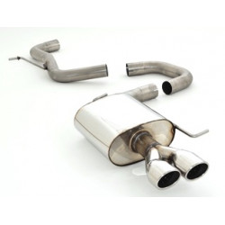 Sport exhaust silencer (stainless steel) - ECE approval (972711T-X)