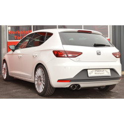 Sport exhaust silencer Seat Leon 5F - ECE approval (972750A-X)