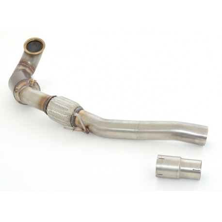 A1 76mm Downpipe with Sport kat. (stainless steel) - ECE approval (981042S-X3-DPKAHJS) | race-shop.si