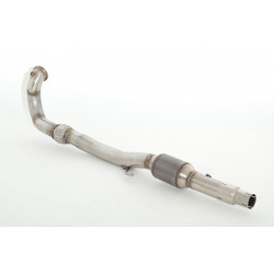 76mm Stainless steel downpipe with sport kat. (200CPSI) (981106T-X3-DPKAHJS)
