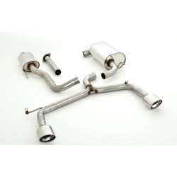 Gr.A Duplex Exhaust KIA Cee d a Pro Cee d (JD) - ECE approval (990515-X)