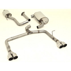 Gr.A Duplex Exhaust KIA Cee d Sportswagon (JD) - ECE approval (990515A-X)