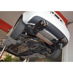 76mm Duplex exhaust system Audi A3 8P Sportback - ECE approval (991036T-X3-X)