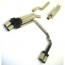 Gr.A Duplex Exhaust Opel Corsa B - ECE approval (991132-x)