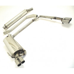 Gr.A Duplex Exhaust Opel Vectra B - ECE approval (991135A-X)
