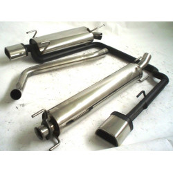 Gr.A Duplex Exhaust Opel Vectra B i500 - ECE approval (991135I-X)
