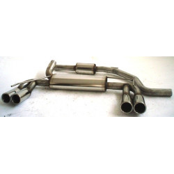 Gr.A Duplex Exhaust Opel Corsa D OPC - ECE approval (991137TO-X)
