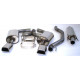 Izpušni sistemi Friedrich Motorsport 3"(76mm) Duplex Exhaust Opel Vectra C - ECE approval (991139-X3-X) | race-shop.si