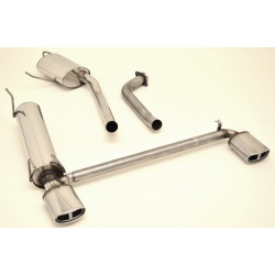 Gr.A Duplex Exhaust Opel Omega B - ECE approval (991149-X)