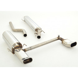 Gr.A Duplex Exhaust Opel Astra G - ECE approval (991151-x)