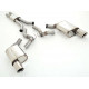 Izpušni sistemi Friedrich Motorsport 76mm Duplex exhaust system Ford Mustang Cabrio - ECE approval (991206A-X3-X) | race-shop.si