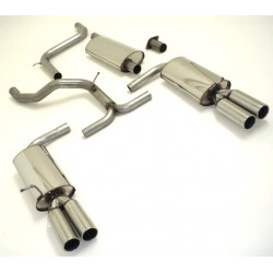 Gr.A Duplex Exhaust Ford Mondeo (BWY) - ECE approval (991230A-X)