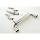 Izpušni sistemi Friedrich Motorsport 76mm Duplex exhaust system (stainless steel) - ECE approval (991367M-X3-X) | race-shop.si