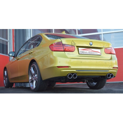76mm Duplex exhaust system (stainless steel) - ECE approval (991368-X3-X)