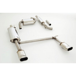 Gr.A Duplex Exhaust VW Golf III Variant / Vento - ECE approval (991413A-x)