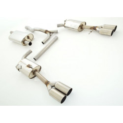 Gr.A Duplex Exhaust VW T5 Bus - ECE approval (991422K-X)