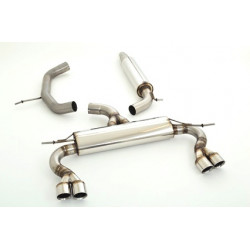 76mm Duplex exhaust system VW Scirocco III - ECE approval (991441-X3-X)