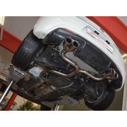 76mm Duplex exhaust system VW Scirocco III - ECE approval (991441B-X3-X)
