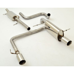 Gr.A Duplex Exhaust Mazda 2 DE/DE1 - ECE approval (992201-X)