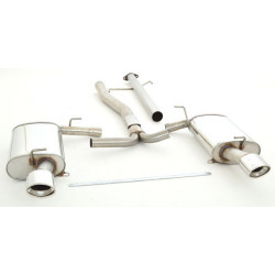 3"(76mm) Duplex Exhaust Mazda 6 MPS - ECE approval (992205T-X3-X)