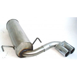 Sport exhaust silencer Opel Astra G - ECE approval (M971150T-x)