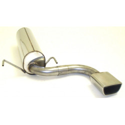 Sport exhaust silencer Opel Astra H Caravan - ECE approval (M971160T-X)