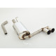 Izpušni sistemi Friedrich Motorsport Sport exhaust silencer (stainless steel) - ECE approval (M971412-x) | race-shop.si